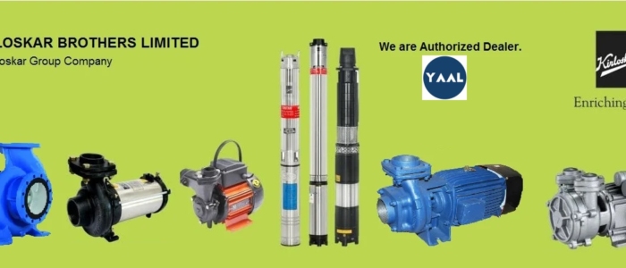 Yaal Enterprises is one of the Authorised Dealer of Kirloskar Pumps